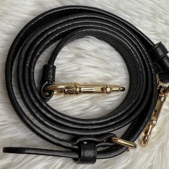 COACH Black Gold Replacement Strap - Picture 5 of 5